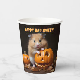 Vasos De Papel Hamster Halloween