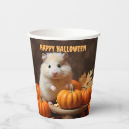 Vasos De Papel Hamster Halloween