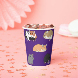 Vasos De Papel Hamsters 