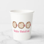 Vasos De Papel Hanukkah Chanukah Feriados Judíos Jelly Doughnut<br><div class="desc">Cuenta con un ilustracion original de un donut de gelatina con azúcar en polvo. ¡Perfecto para Hanukkah! Este ilustracion Chanukah también está disponible en otros productos. ¿No ves lo que estás buscando? ¿Necesita ayuda con la personalización? Contacte con Rebecca para que tenga algo diseñado para usted.</div>