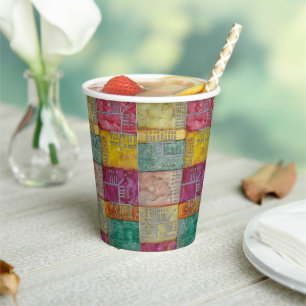 Vasos De Papel Hanukkah Lots A Latkes 8 oz.