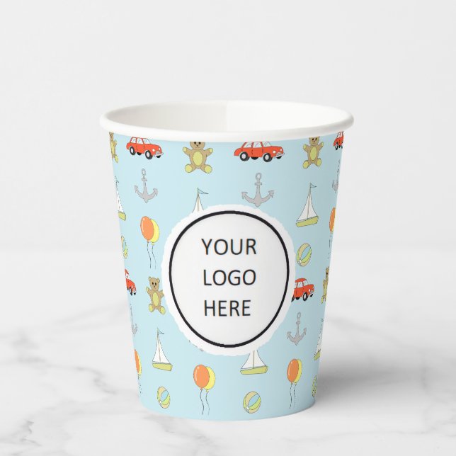 Vasos De Papel Happy boy (Izquierda)