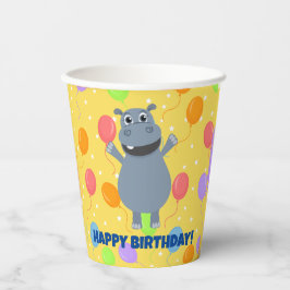 Vasos De Papel Happy Hippo Paper cup