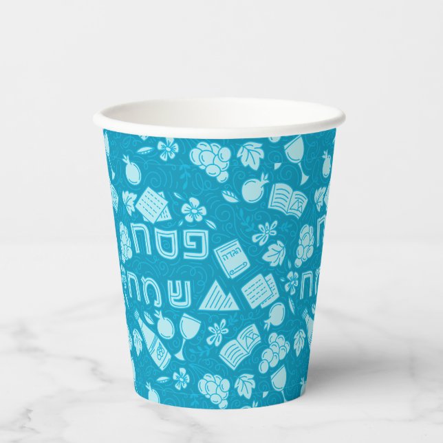 Vasos De Papel Happy Passover Paper cup (Anverso)