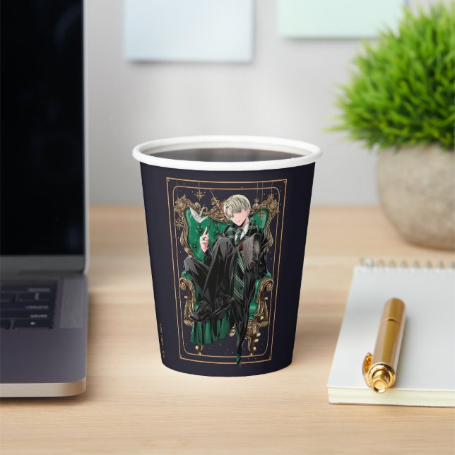 Vasos De Papel HARRY POTTER™ | Asiento de Anime Draco Malfoy (in situ)