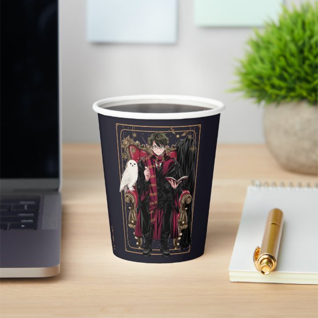 Vasos De Papel HARRY POTTER™ | Asiento de Anime HARRY POTTER™ (in situ)
