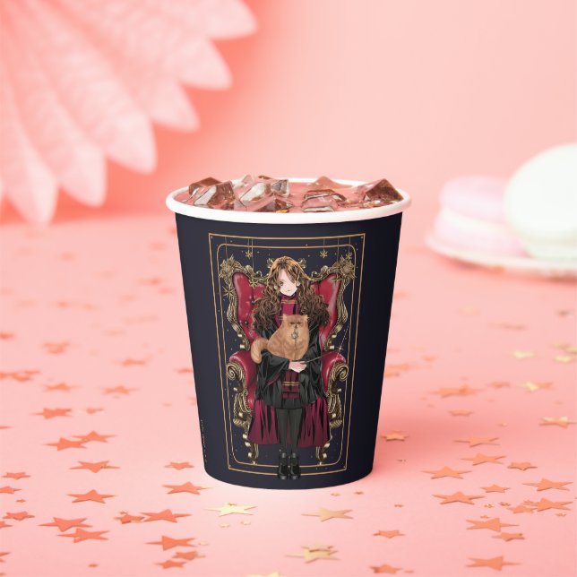 Vasos De Papel HARRY POTTER™ | Asiento de Anime Hermione Granger (in situ)