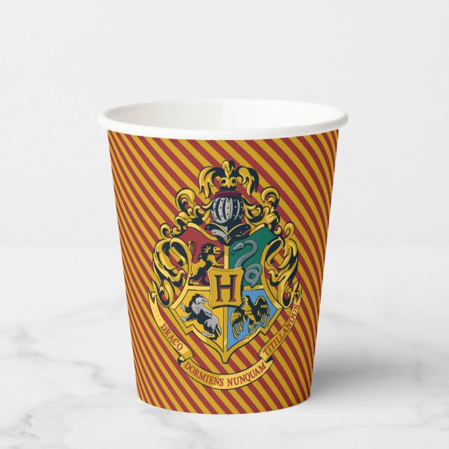 Vasos De Papel Harry Potter | Cumpleaños en Hogwarts (Izquierda)