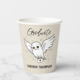 Vasos De Papel Harry Potter | Graduación de Hedwig
