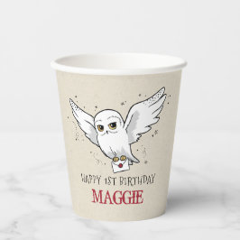 Vasos De Papel Harry Potter | Hedwig Special Delivery Birthday