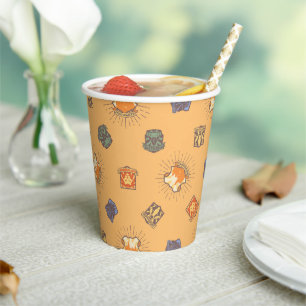 Vasos De Papel HARRY POTTER™   Patrón Summer Magic HOGWARTS™