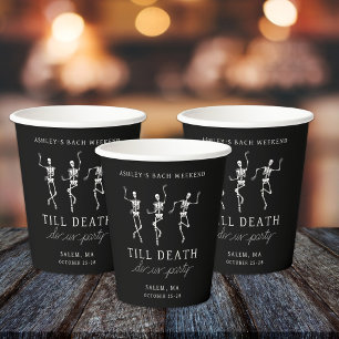 Vasos De Papel Hasta que la Muerte nos Separe Fin de Semana de So