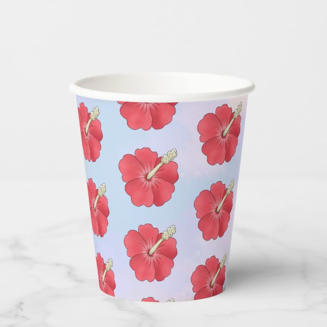 Vasos De Papel Hawaii  (Anverso)