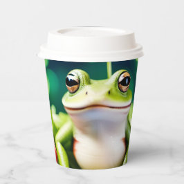 Vasos De Papel Hay Una Rana En Mi Ensalada