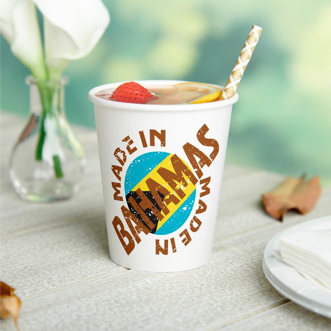 Vasos De Papel Hecho En Bahamas (Subido por el creador)