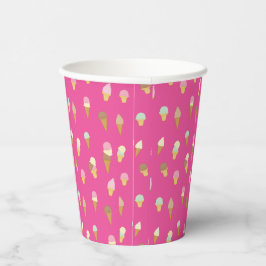 Vasos De Papel Helado