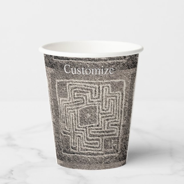 Vasos De Papel Hemet Maze Stone Thunder_Cove (Anverso)