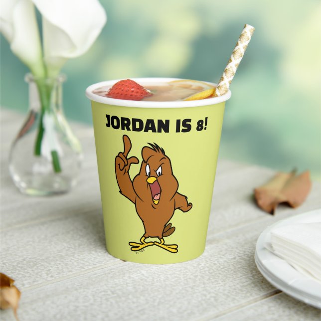 Vasos De Papel Henery Hawk Yelling (in situ)