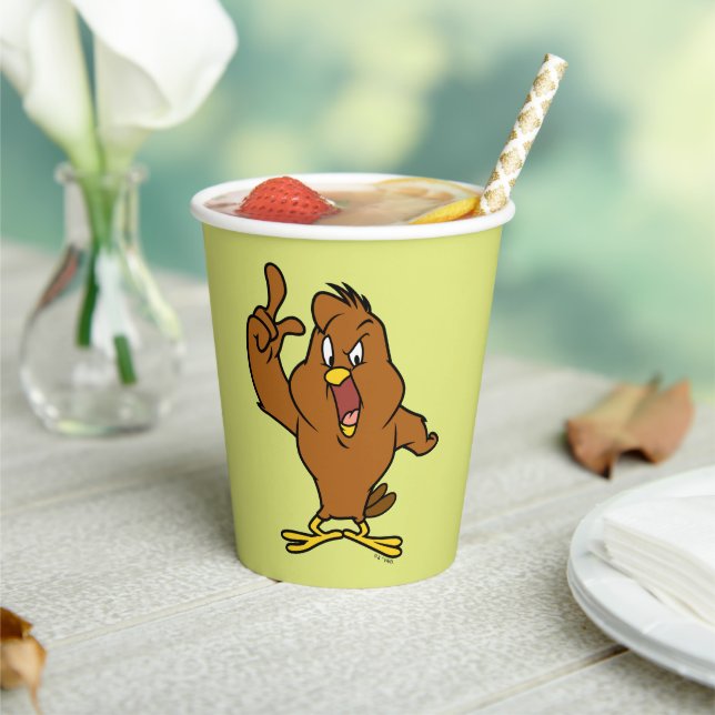 Vasos De Papel Henery Hawk Yelling (in situ)