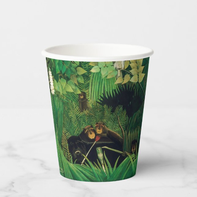 Vasos De Papel Henri Rousseau (Anverso)
