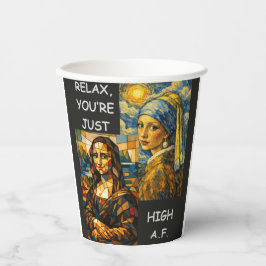 Vasos De Papel Hermoso Sueño Febril