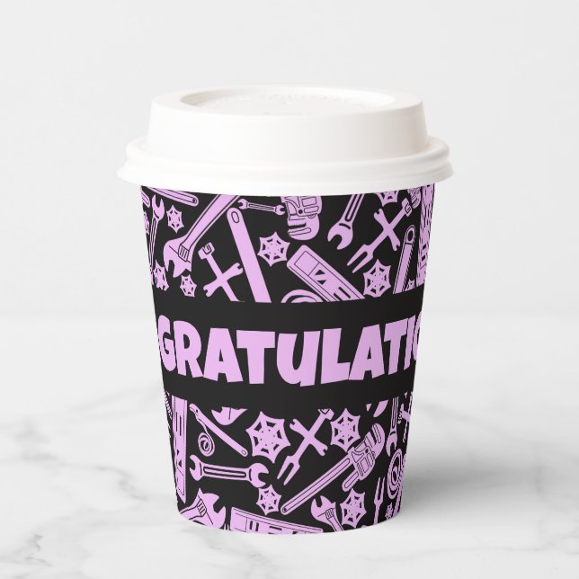 Vasos De Papel Herramientas de fontanería, construcción (Izquierda)