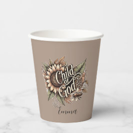 Vasos De Papel Hijo de Dios