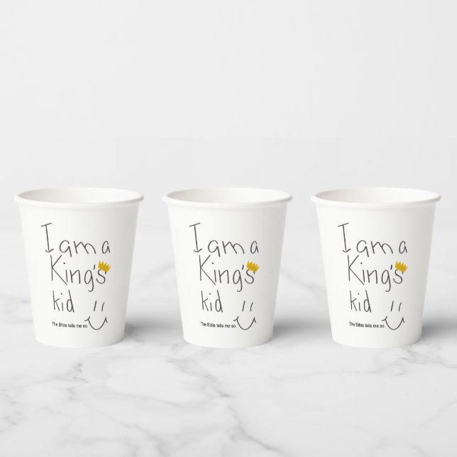 Vasos De Papel Hijo del Rey (Multi)