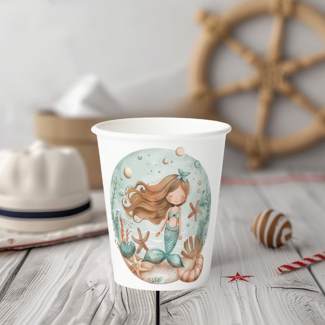 Vasos De Papel Hijos de Sueños de Sirena (Subido por el creador)