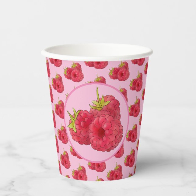 Vasos De Papel Himbeeren  (Anverso)