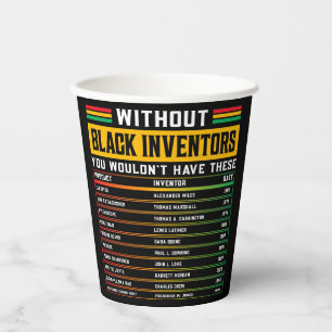 Vasos De Papel Historia De Los Inventores Negros Olvidados Histor