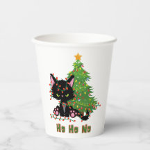 HO HO NO Navidades Gato