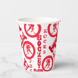 Vasos De Papel Hockey