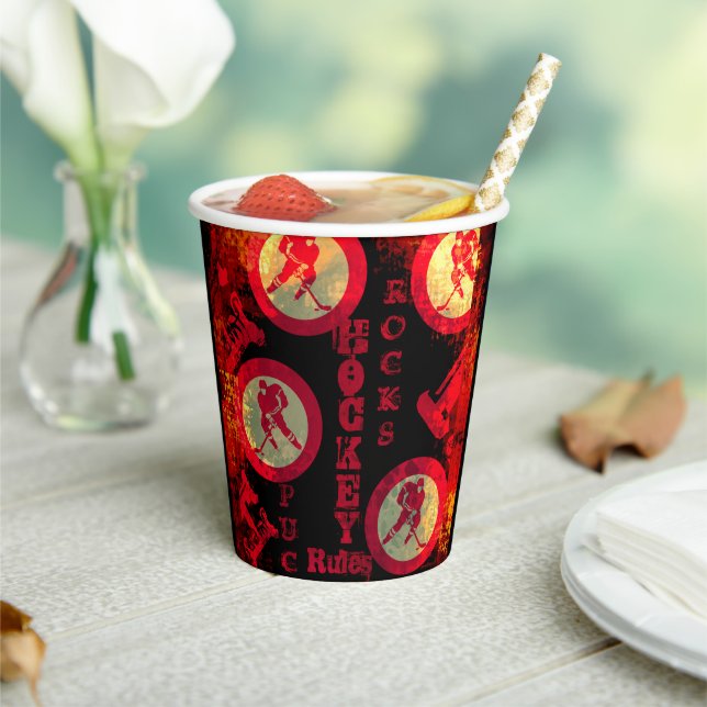 Vasos De Papel Hockey (in situ)