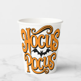 Vasos De Papel Hocus Pocus Halloween