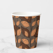 Hojas de Brown otoño