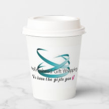 Hollingshead Gift Cups de papel para envolver