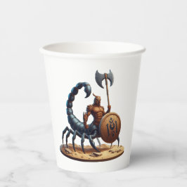 Vasos De Papel Hombre Escorpión