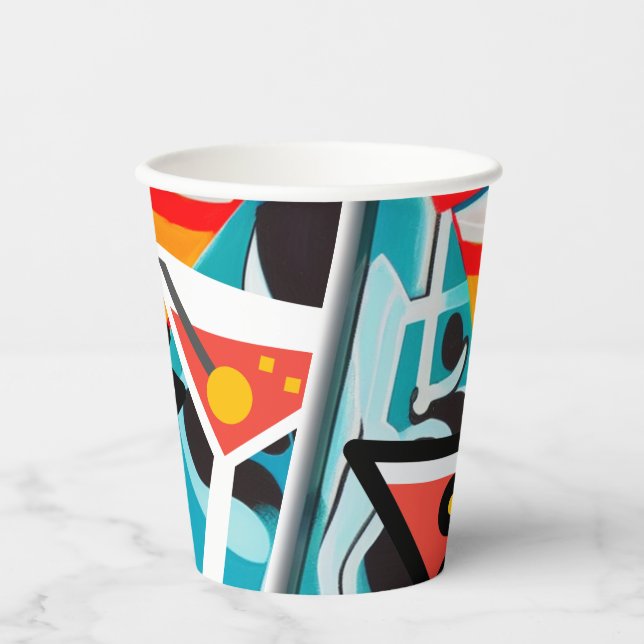 Vasos De Papel Hora feliz (Anverso)