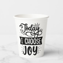 Vasos De Papel Hoy Elijo Alegría