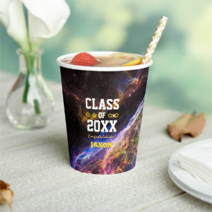 Vasos De Papel Hubble Nebula Veil Graduación año