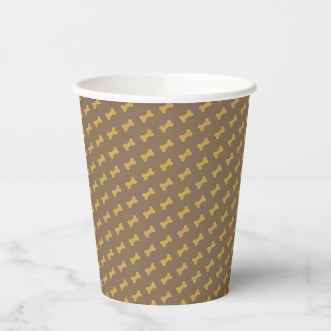 Vasos De Papel hueso para textura de perro (Izquierda)