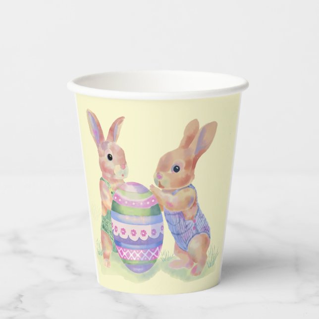 Vasos De Papel Huevos de la copa de papel (Anverso)