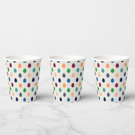 Vasos De Papel Huevos divertidos de Pascua