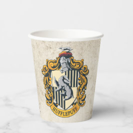 Vasos De Papel Hufflepuff Crest