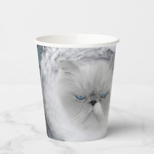 Vasos De Papel Huracán Angry Cat 5