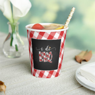 Vasos De Papel I Do BBQ Paper Cup