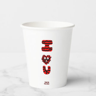Vasos De Papel I Fuzzy U Paper Cups
