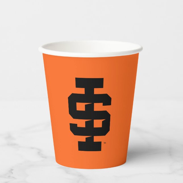 Vasos De Papel Idaho State University Bold Bengala Logo (Anverso)
