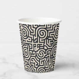 Vasos De Papel Ilusión óptica